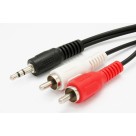 CABO P2+2RCA 1,0M LELONG 1008