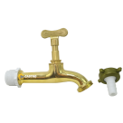 TORNEIRA JARDIM METAL LONGA AMARELO 1/2X3/4 1130 DAMA 1130310
