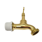DAMA TORNEIRA JARDIM METAL AMARELO 1/2X3/4 1128 1128310