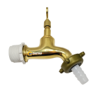 DAMA TORNEIRA JARDIM METAL AMARELO 1/2X3/4 1128 1128310