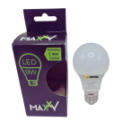 MAXI LAMPADA LED 09W/BIV 6500K EMBAL 10PÇS 395