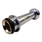 LUCONI TUBO DE LIGAÇÃO AJUSTAVEL CROMADO 20CM 1305