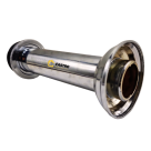 LUCONI TUBO DE LIGAÇÃO AJUSTAVEL CROMADO 20CM 1305