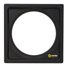 SS METAIS PORTA GRELHA INOX QUADRADA 100MM BLACK 1047