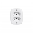 PLUZIE 2 TOMADA 2P+T 10A SOBREPOR (X) 9013